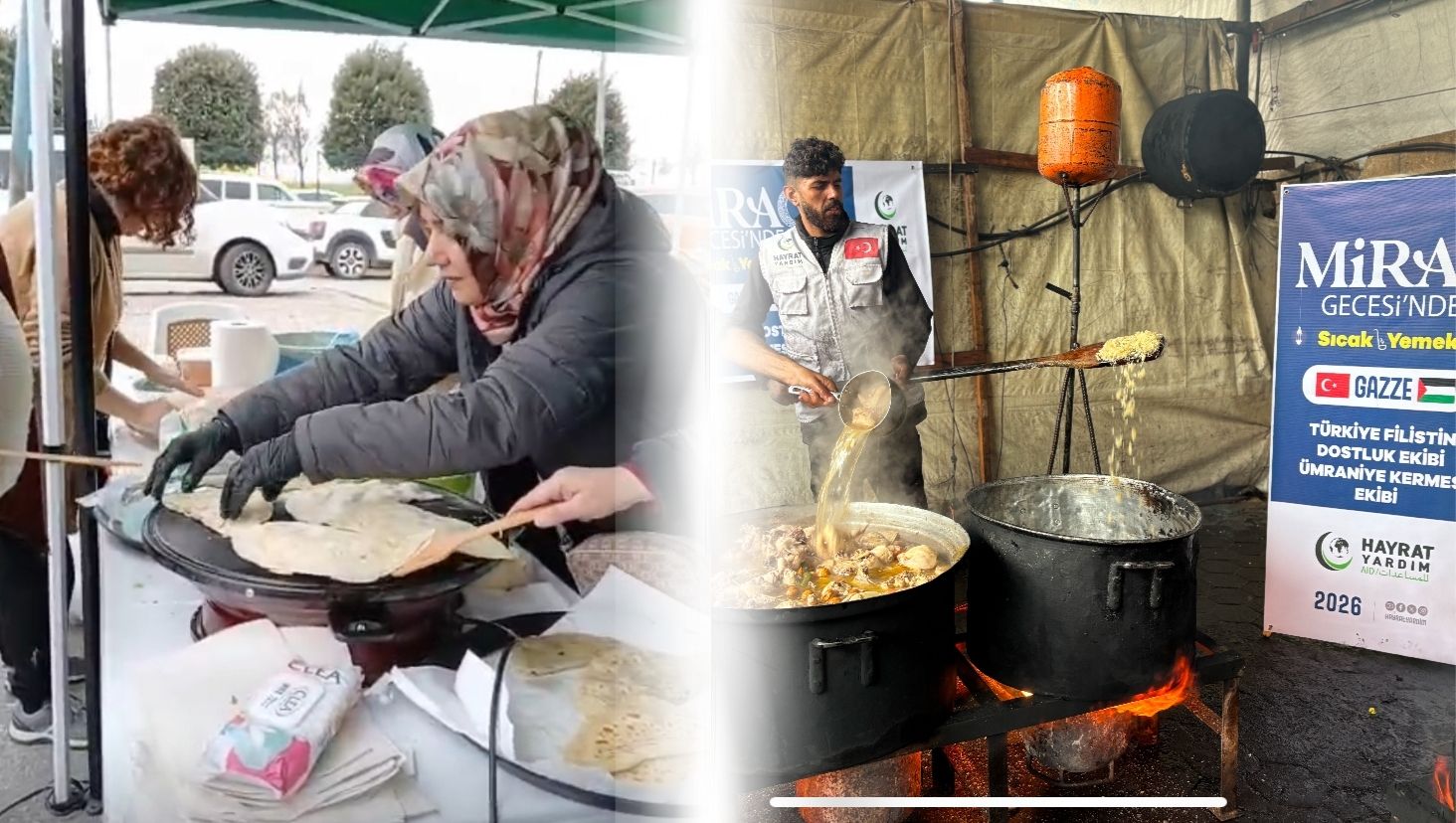 Sıcak yemek yardımı